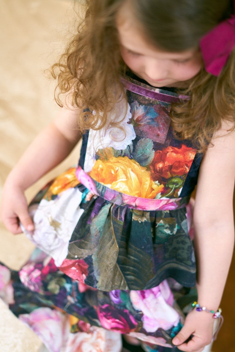 Kids Apron - Francine Black