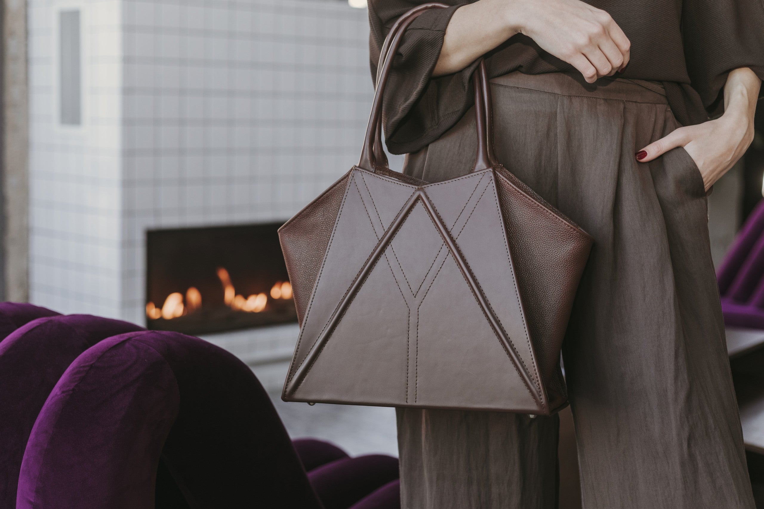 Leather Handbag Nova