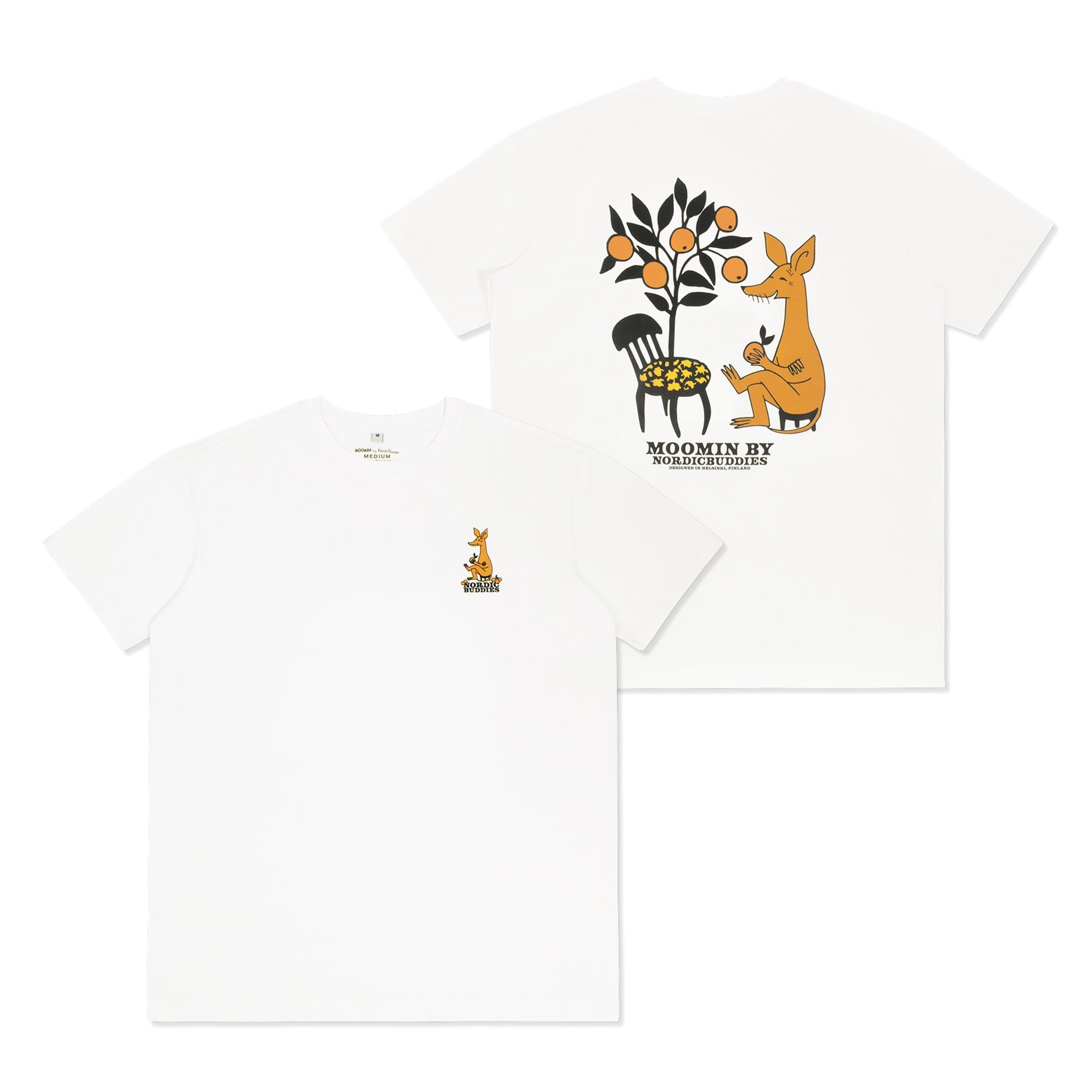 Organic Cotton Premium T-Shirt Sniff - White
