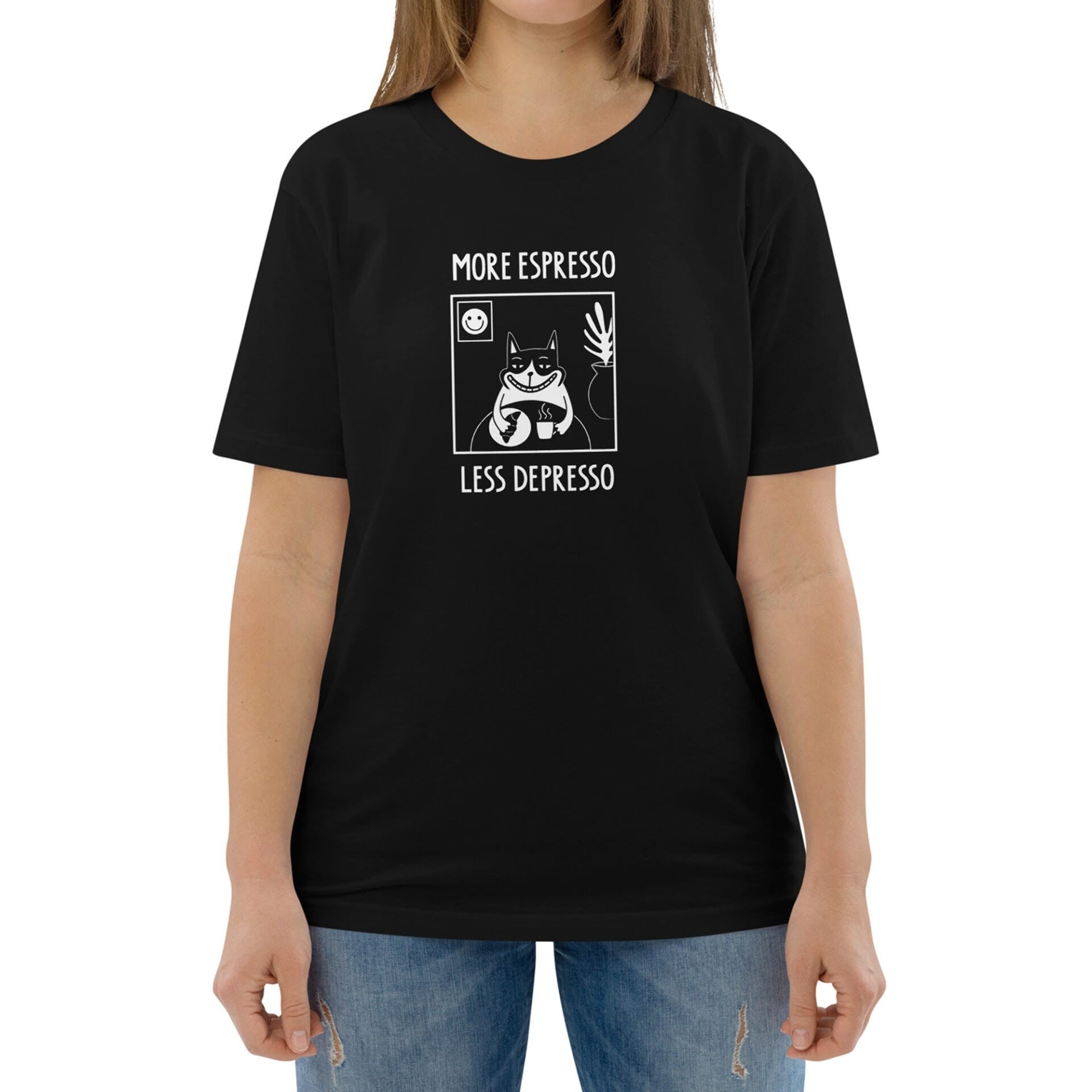 Unisex T-shirt - More Espresso Less Depresso